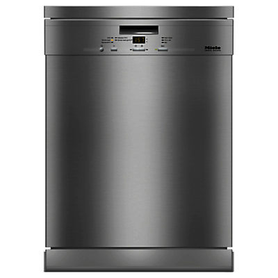 Miele G4920 BK Freestanding Dishwasher, Clean Steel Miele G4920 BK Freestanding Dishwasher, Clean Steel